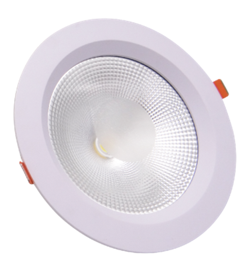 COB downlight white Aluminium - 副本