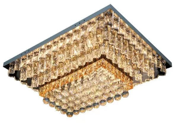 LED crystal ceiling light