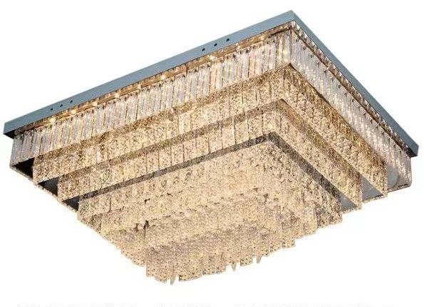 LED crystal ceiling light